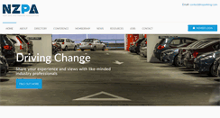 Desktop Screenshot of nzparking.com
